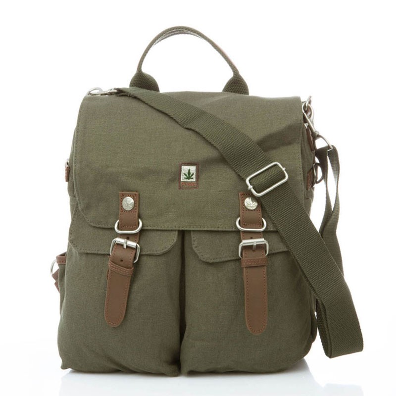 Backpack/Shoulder bag PURE HF013 Khaki color